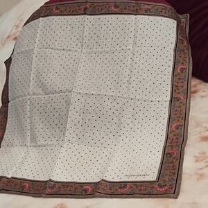 Yves Saint Laurent Cotton Handkerchief or Hair Scarf